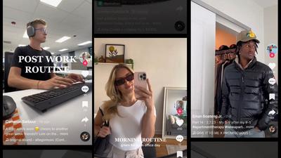 TikTokers are sharing their daily routines online to create a sense of purposescreenshots, TikTok