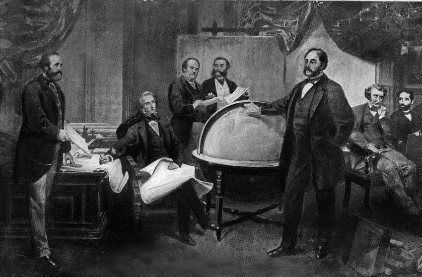 Potpisivanje ugovora o kupovini Aljaske od Rusije 1867. izazvalo je mnogo kritika u SAD | Foto: Getty Images