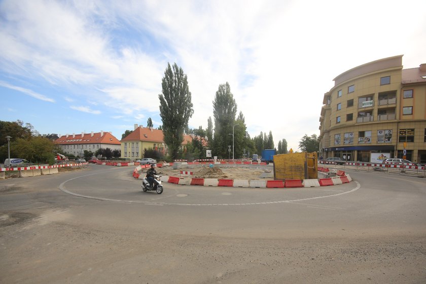 Nowe rondo na ul. Zwycięskiej we Wrocławiu