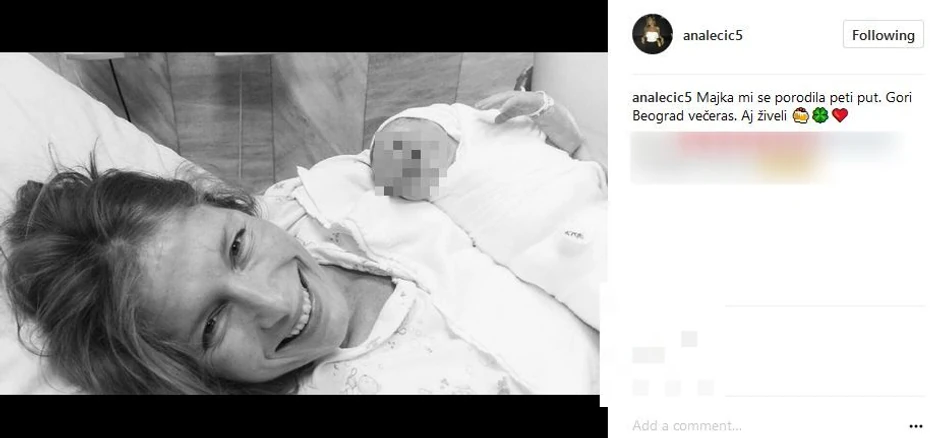 Objava presrećne Ane Lečić