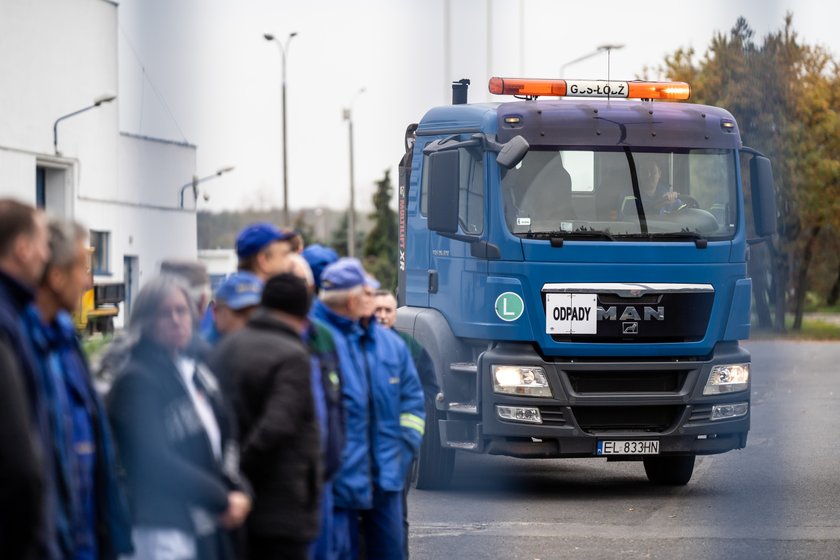 Protest w Łodzi. Czego domagają się pracownicy Grupowej Oczyszczalni Ścieków?