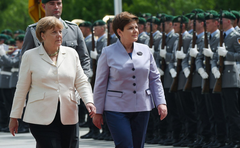 Premier Beata Szydło u kanclerz Angeli Merkel