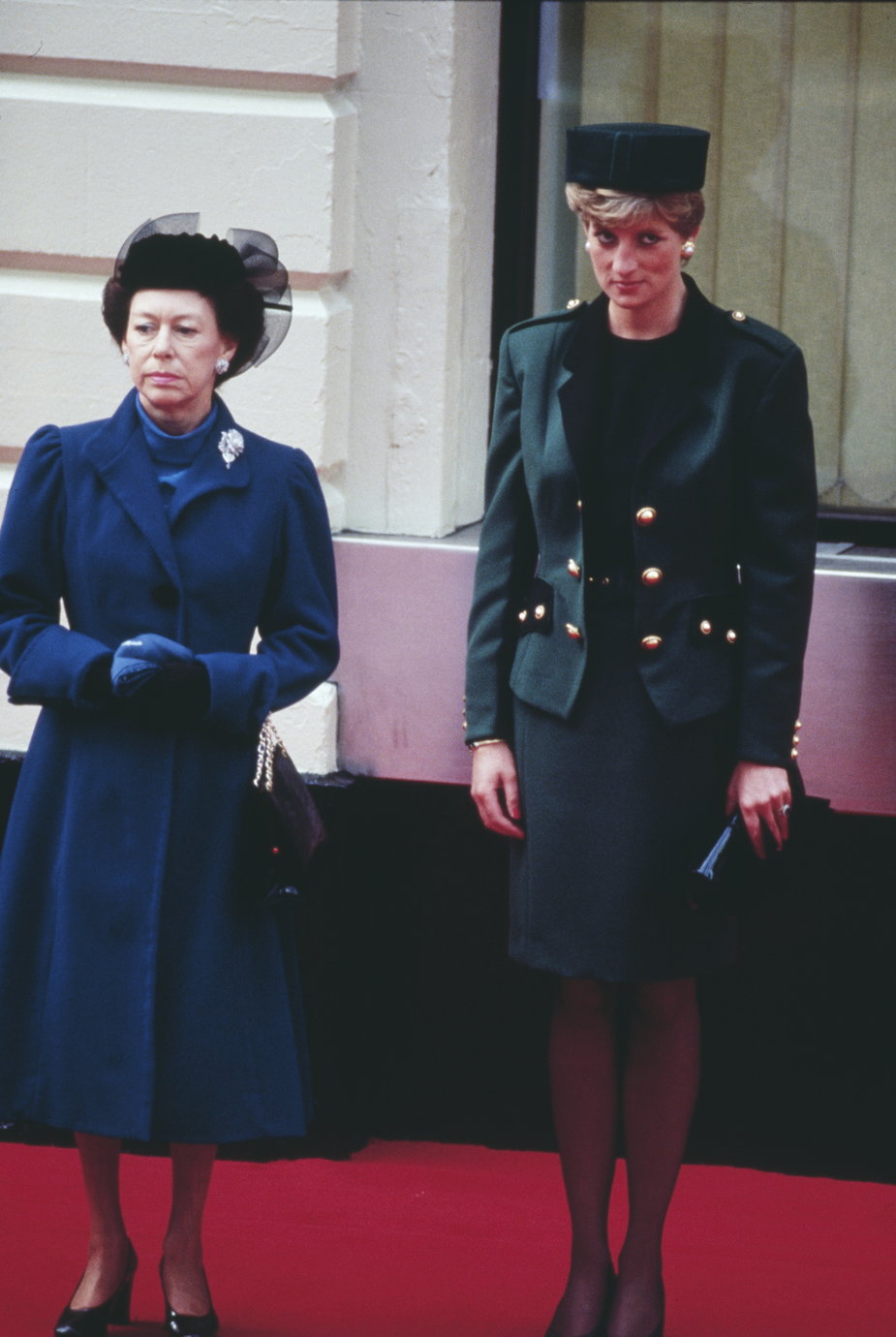Małgorzata i Diana w 1990 r.