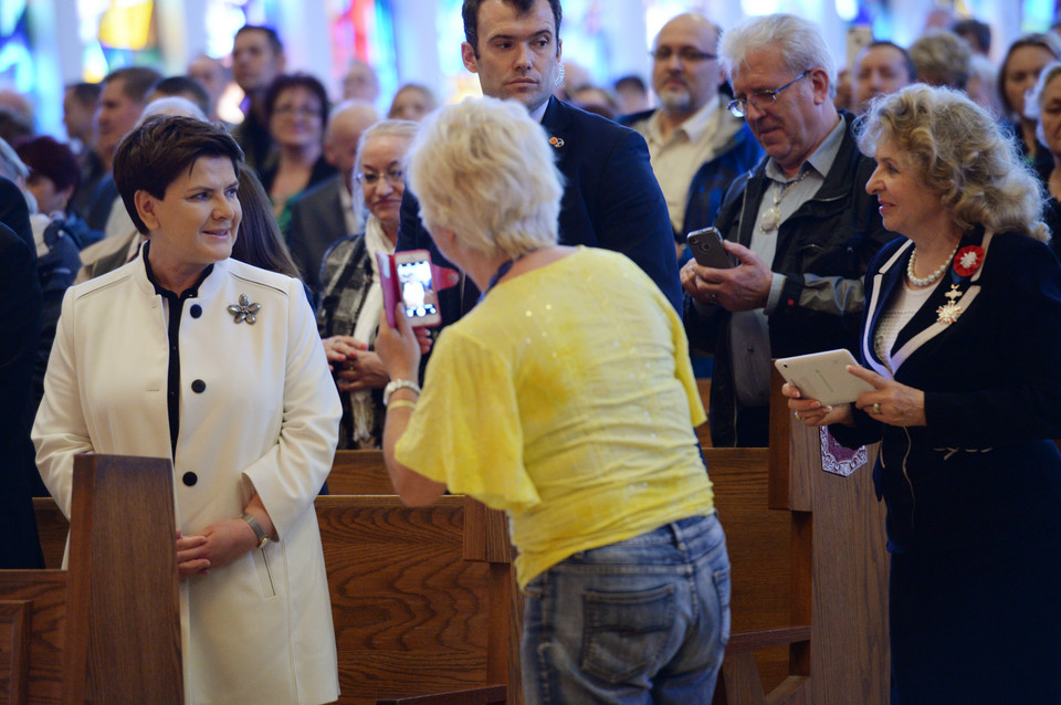 Beata Szydło wzięła udział w mszy w amerykańskiej Częstochowie