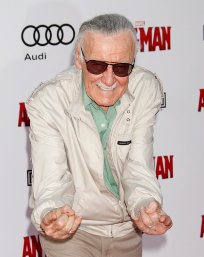 Producent Stan Lee na premierze 'Ant-Mana'