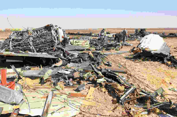 Katastrofa rosyjskiego samolotu w Egipcie EPA/KHALED ELFIQI Dostawca: PAP/EPA.