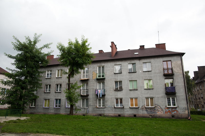 Blok w Rybniku, w którym doszło do zbrodni