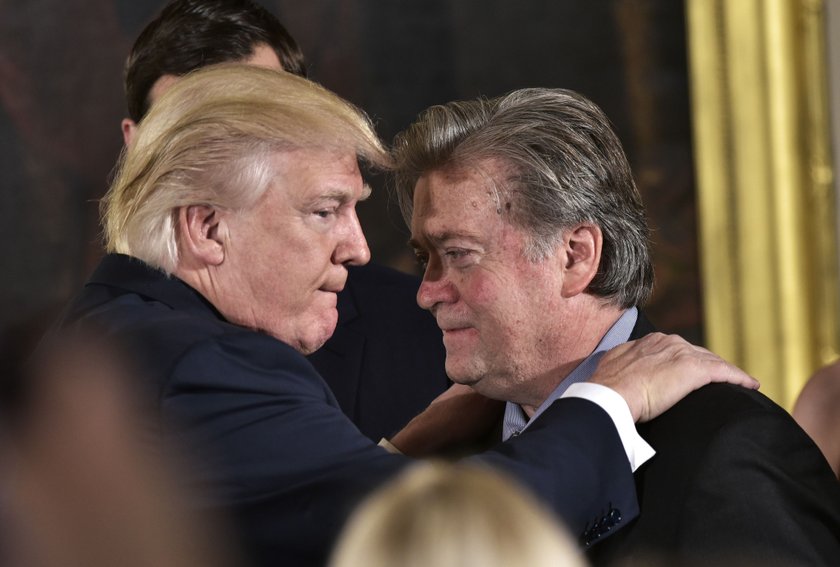 Donald Trump i Stephen Bannon