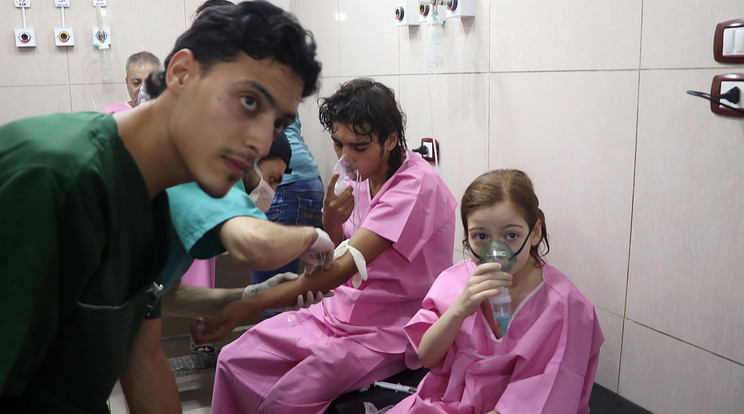 Szíriai kórház / Fotó: AFP