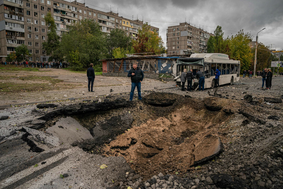 Dniepr po rosyjskim ataku