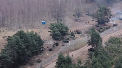 Tak zagraniczne media pokazują sytuację na granicy polsko-białoruskiej. NAGRANIA