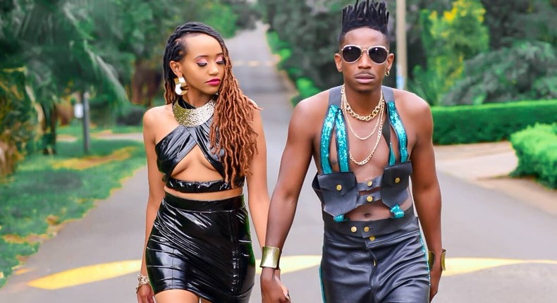 Eric Omondi and Miss P