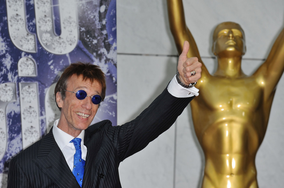 Robin Gibb w 2010 roku (fot. Getty Images)