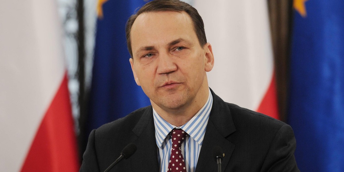 Były minister spraw zagranicznych Radosław Sikorski