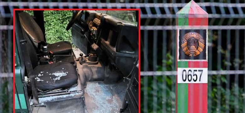 Poważny incydent na granicy z Białorusią. Straż Graniczna opublikowała zdjęcia