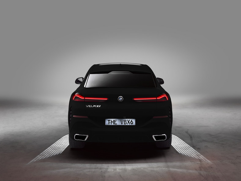 BMW X6 Vantablack