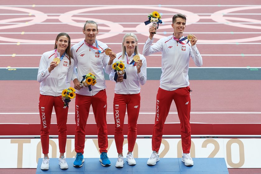 Tokio 2020. Polska sztafeta mieszana 4x400 m odebrała ...