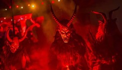 The Christmas Demon of Austria replaces cheer with terror