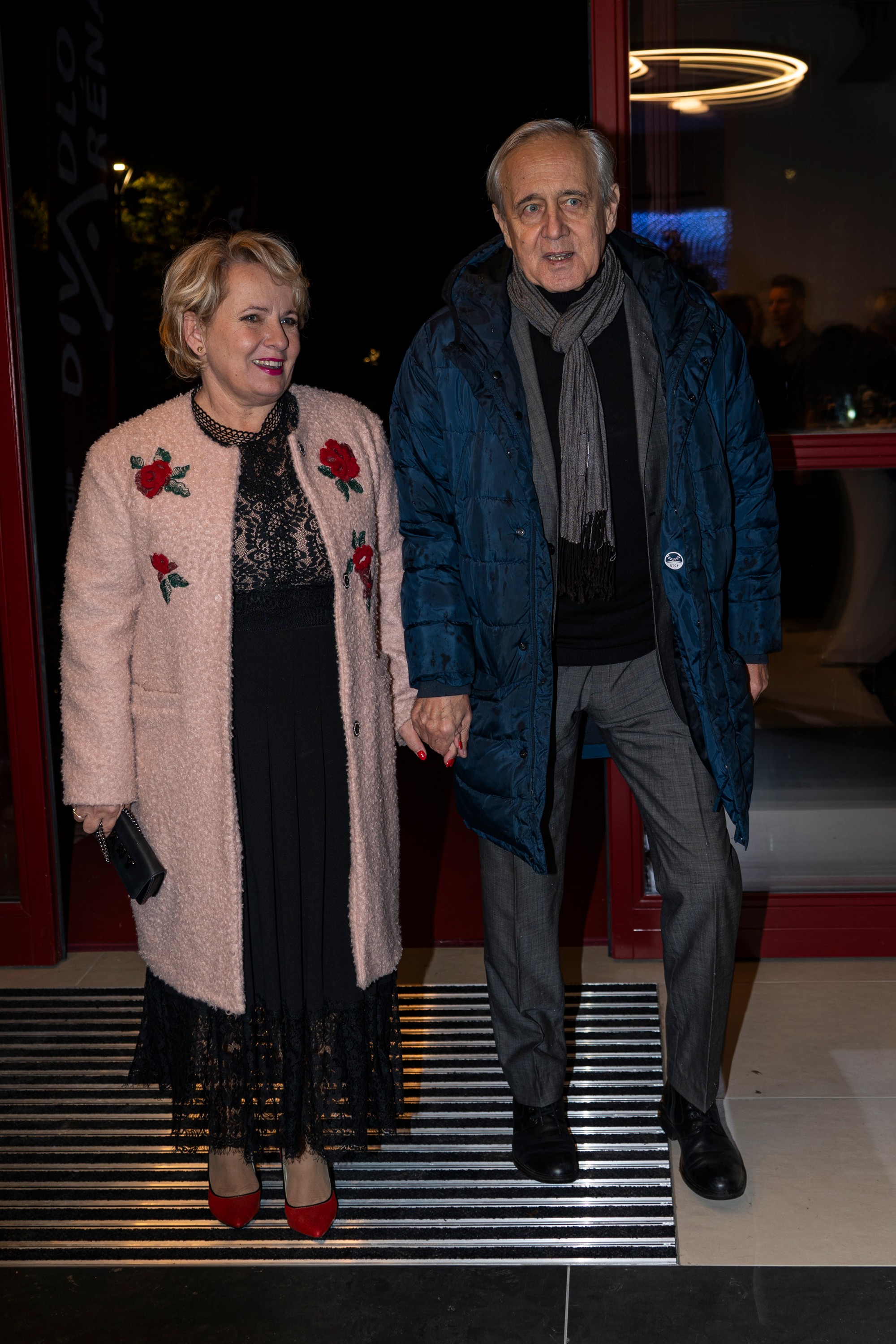 Premiéra divadelnej hry Nepriateľ ľudu: Ján Greššo s manželkou