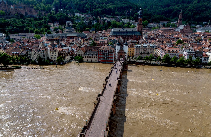 Poplave u Nemačkoj - Hajdelberg 3. juna