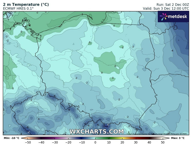 Niemal w całej Polsce trzymać ma lekki mróz