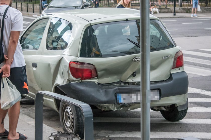 Wypadek na Ząbkowskiej