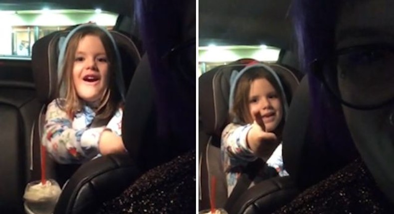 See reaction of little girl after finding out her dad is transgender