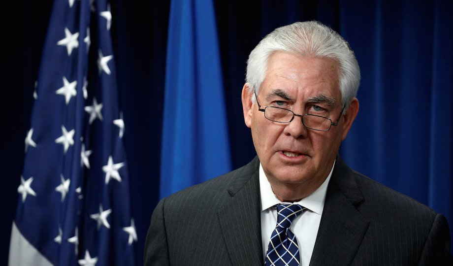 U.S. Secretary of State Rex Tillerson.