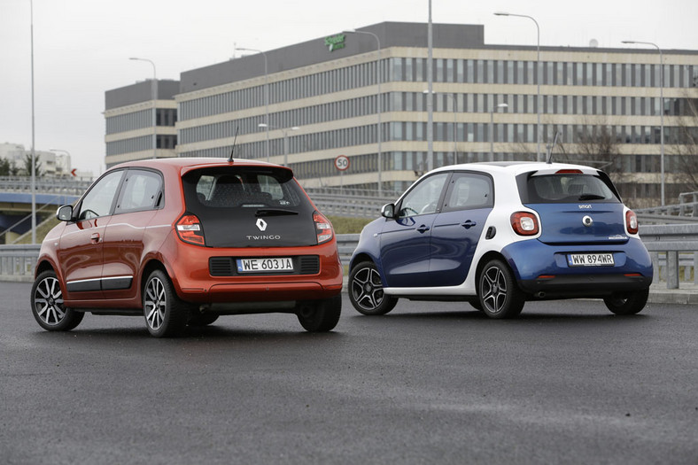 Zwinne bliźniaki - Smart Forfour kontra Renault Twingo