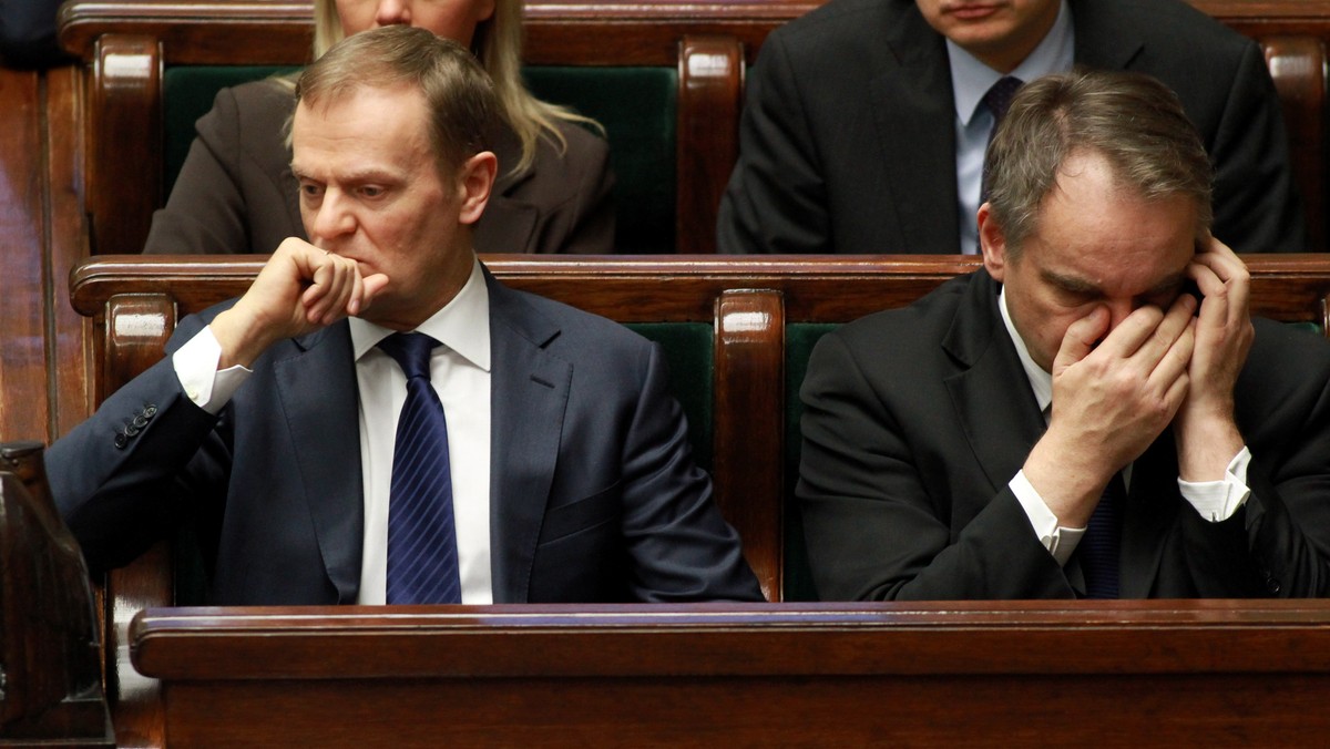 Donald Tusk i Waldemar Pawlak