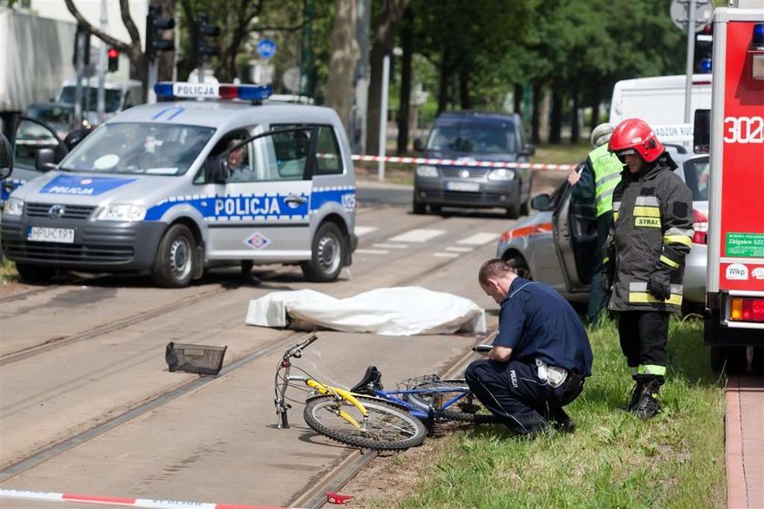 Dramat w Poznaniu. Tramwaj zabił rowerzystę