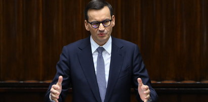 Zakończyło się wystąpienie premiera Morawieckiego w Sejmie. "Polska jest bezpieczna"