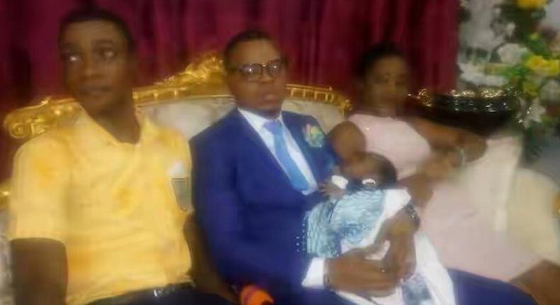 Teenagers flogged by Obinim return to church with new born baby for blessings