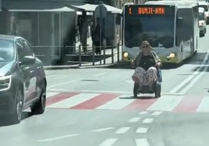Neobična scena u Splitu