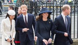 The Duke and Duchess of Sussex and the Prince and Princess of Wales.Samir Hussein/WireImage/Getty Images