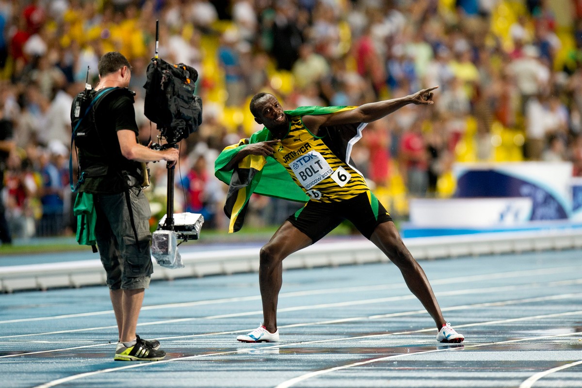 Mistrzostwa świata: Tak Bolt zdobył złoto w biegu na 100 m. WIDEO