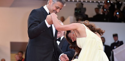 Żona Clooneya w Cannes. Zaliczyła wpadkę