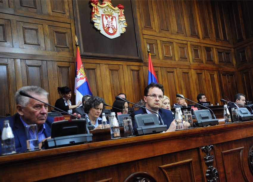 Sednica parlamenta: Ministar prosvete Srđan Verbić