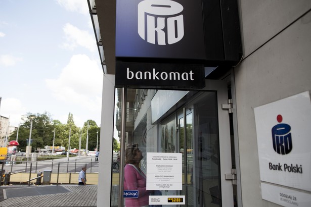 Bankomat banku PKO BP we Wrocławiu