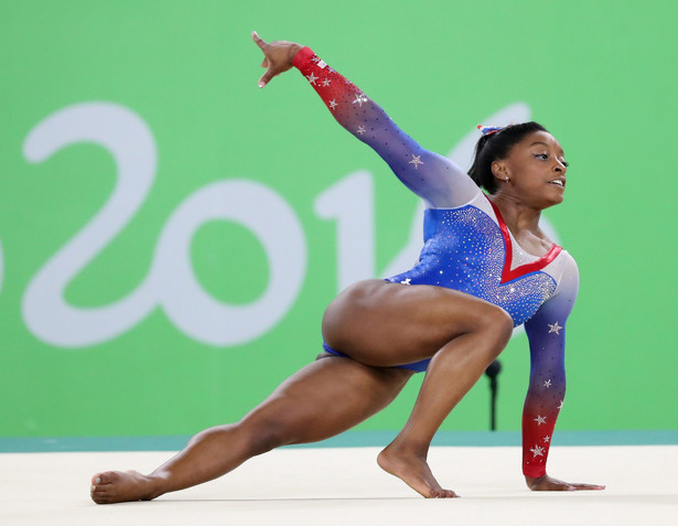 Simone Biles zdobyła czwarty złoty medal na igrzyskach w Rio de Janeiro