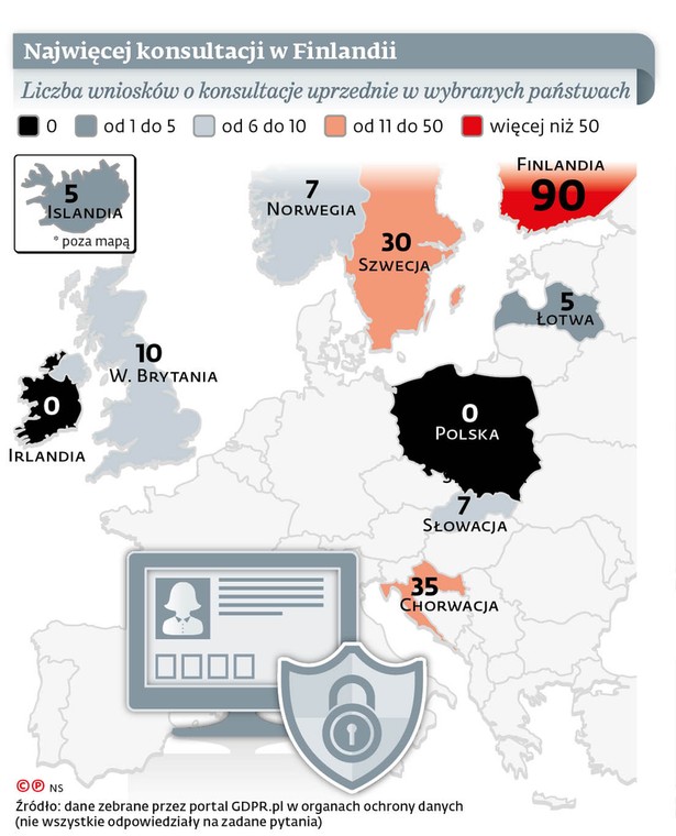 Najwięcej konsultacji w Finlandii