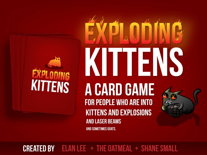 3. Exploding Kittens