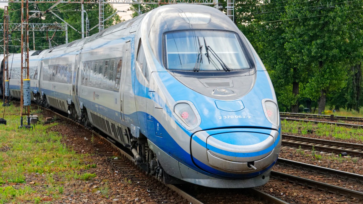 Incydent w pendolino do Krakowa. Pasażer trafił w ręce policji