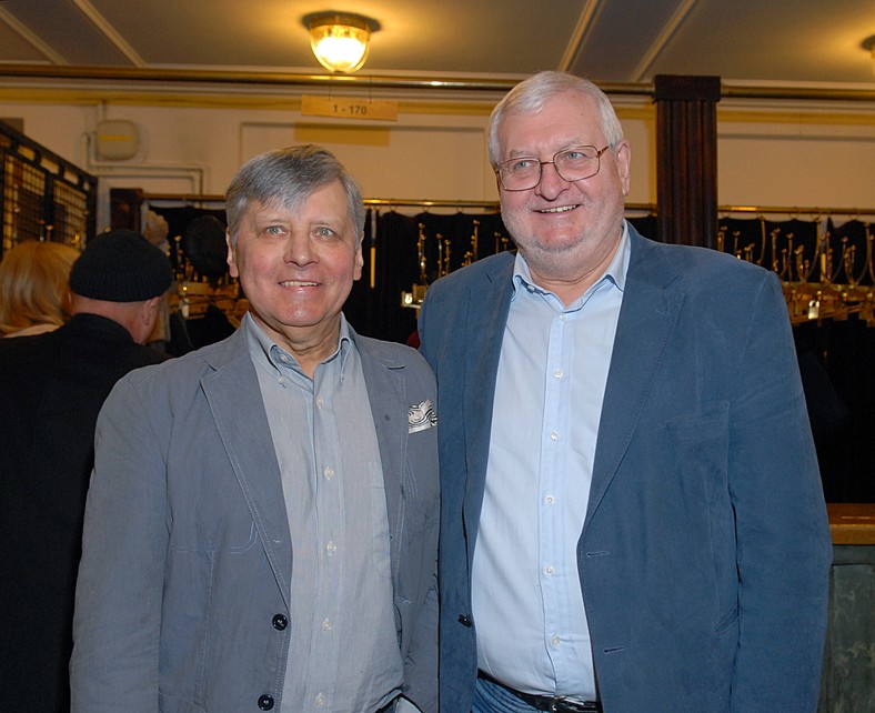 Andrzej Zorski con su hermano Janusz Zorski 
