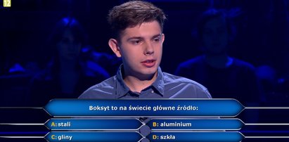 „Milionerzy” – padło pytanie o boksyt. Czy wiesz, czego jest źródłem?