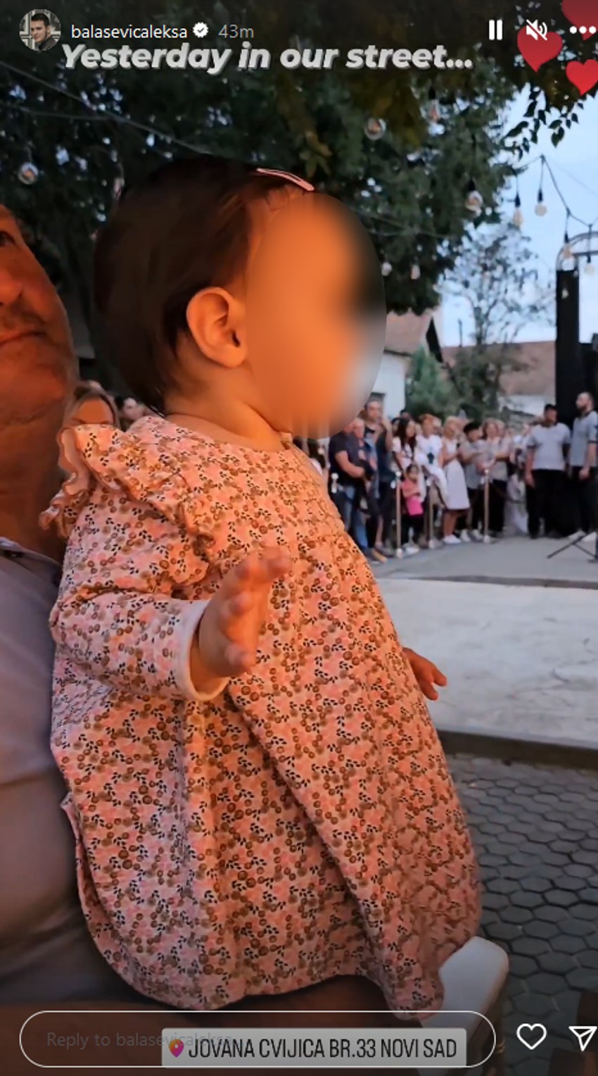 Aleksa Balašević objava