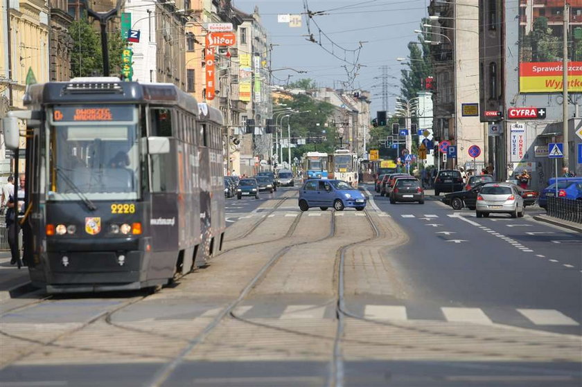 komunikacja, tramwaje, powolna