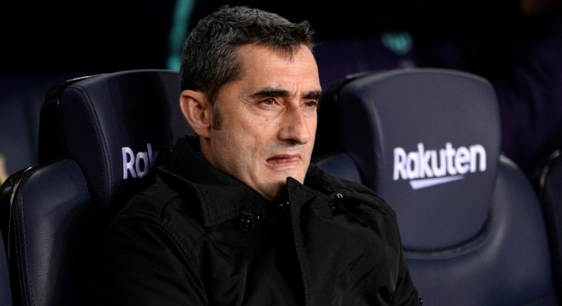 Ernesto Valverde won a league and Copa del Rey double in his first season at Barcelona