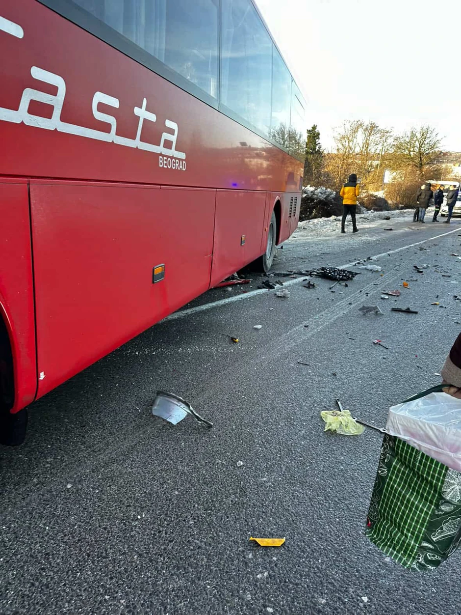 Saobraćajna nesreća kod Boleča