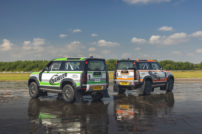 Rajdowy Land Rover Defender 90 od Bowlera